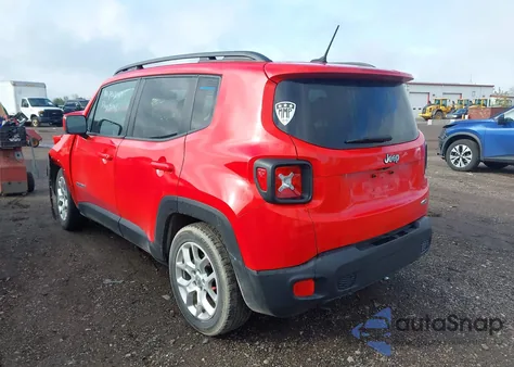2016 Jeep Renegade Latitude from USA, damaged, VIN ZACCJABT0GPD59926